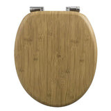 BukkitBow toiletbril met softclose en print, antibacterieel toiletzitting, comfortabele en hygiënische badkameraccessoire