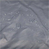 BukkitBow tuinmeubelhoes van Oxford materiaal, waterdicht, UV-bestendig met trekkoord, voor tuinmeubels, 218x77x55cm