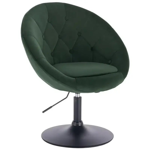 BukkitBow verstelbare barkruk met verchroomd staal, synthetisch leer of fluweel, ergonomisch ontwerp en armleuning, zithoogte 45-57cm