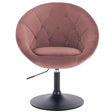 BukkitBow verstelbare barkruk met chroomstalen frame, synthetisch leer of fluweel, ergonomisch met armleuningen, zithoogte 45-57cm.
