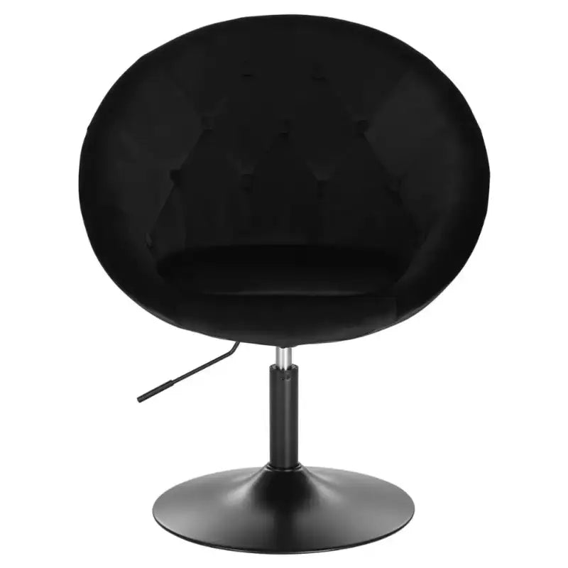 BukkitBow verstelbare barkruk in verchroomd staal met synthetisch leer of fluweel, ergonomisch met armleuningen, zithoogte 45-57cm