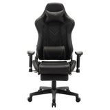 BukkitBow gamestoel van kunstleer, 360° draaibaar, 135° kantelbare rugleuning, arm- en voetsteun, maximaal 136kg belastbaar.