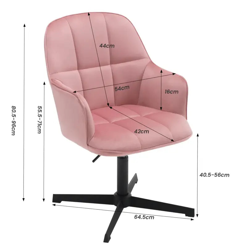 BukkitBow - Draaibare Bureaustoel - Ergonomische