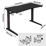 BukkitBow - Gaming Bureau Ergonomisch met Bekerhouder