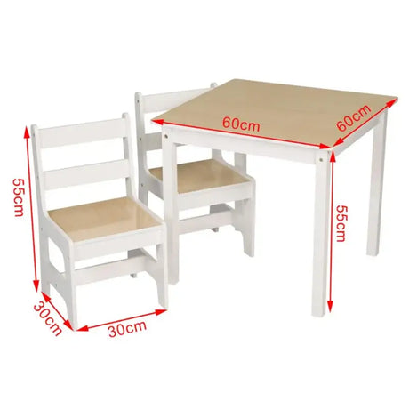 BukkitBow - Kinder Tafel met Stoelen Set - Multifunctioneel