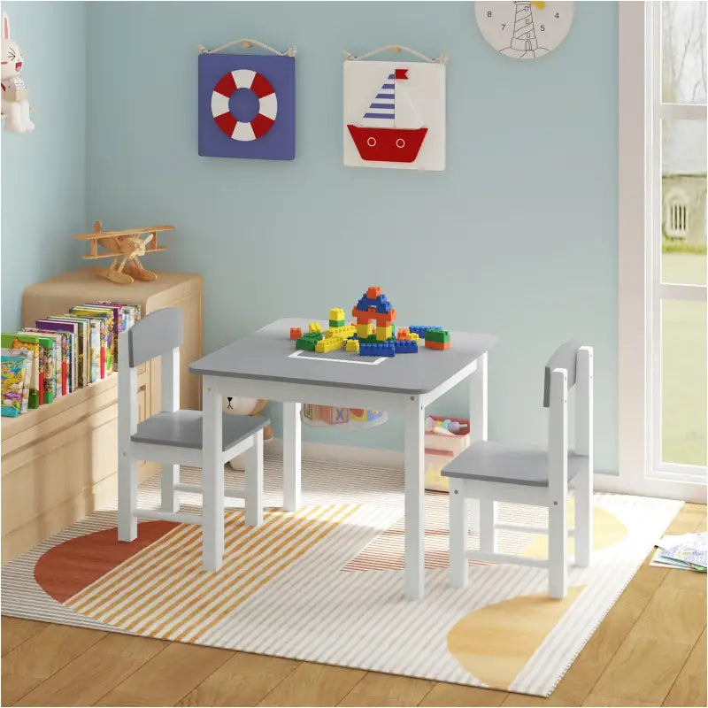 BukkitBow - Kindertafel met Stoelen / Kindermeubelset