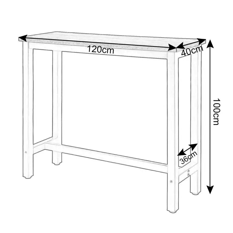 BukkitBow – Luxe Bartafel - Bartafel voor Binnen & Buiten