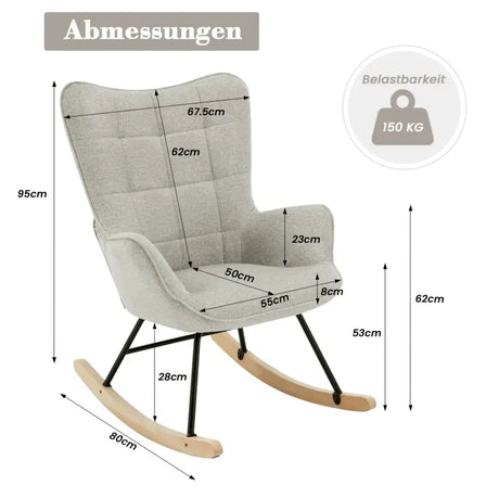 BukkitBow - Luxe Relaxstoel - Moderne Wing Fauteuil