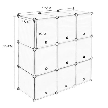 BukkitBow - Modulaire Opbergkast - Ook Geschikt