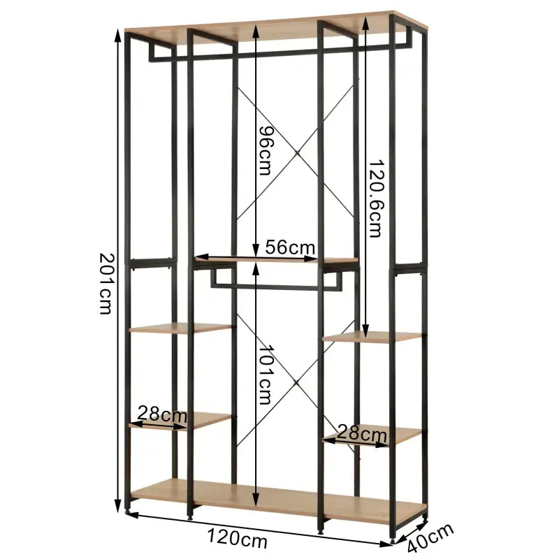 BukkitBow - Multifunctioneel Kledingrek - Zwart