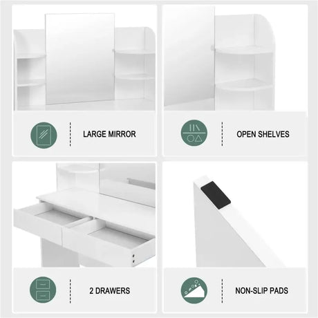 BukkitBow - Multifunctionele Kaptafel Set - Hout