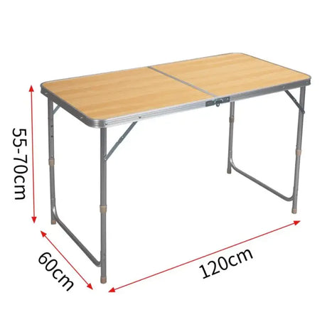 BukkitBow - Opvouwbare Campingtafel - Aluminium Frame