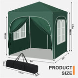 BukkitBow – Opvouwbare Partytent 2x2m – Oxford Stof