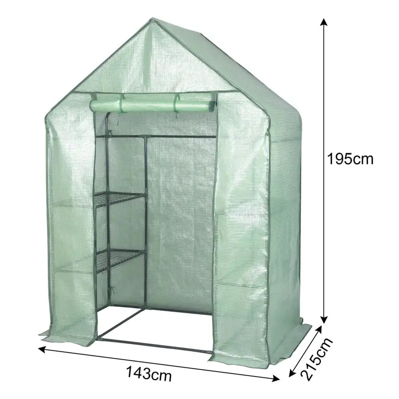 BukkitBow – Polytunnel Tuinkas – Winterproof Tunnel