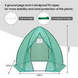 BukkitBow – Polytunnel Tuinkas – Winterproof Tunnel