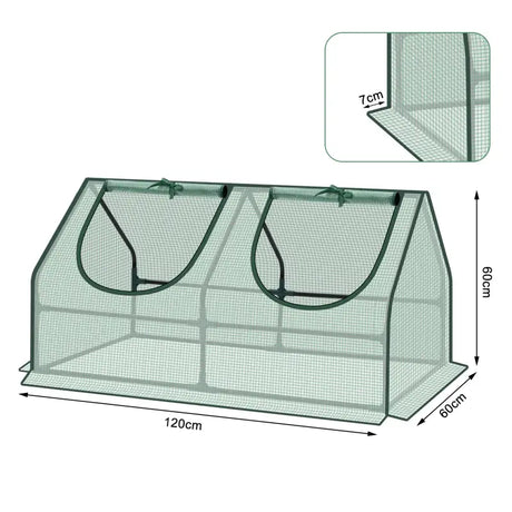 BukkitBow – Polytunnel Tuinkas – Winterproof Tunnel