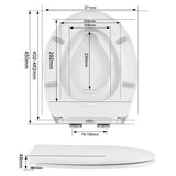 BukkitBow - Toiletbril met Softclose - Toiletbril