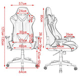 BukkitBow - Verstelbare Racing Gamingstoel / Bureaustoel